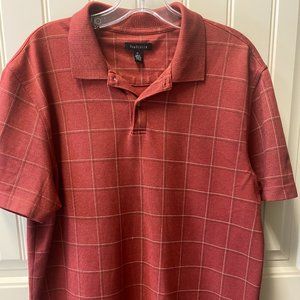 Van Heusen Burgundy Office Polo